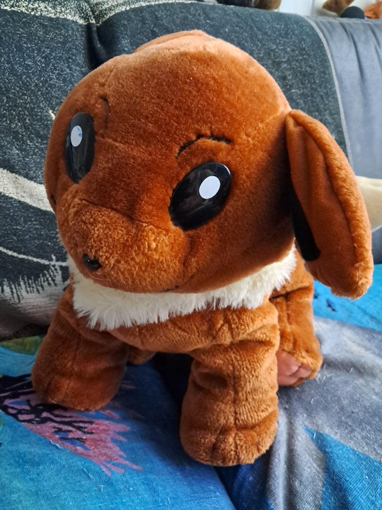 Pokemon Evi Knuffel, Overige typen, Ophalen of Verzenden, Zo goed als nieuw, Middelgroot (20 tot 80 cm)