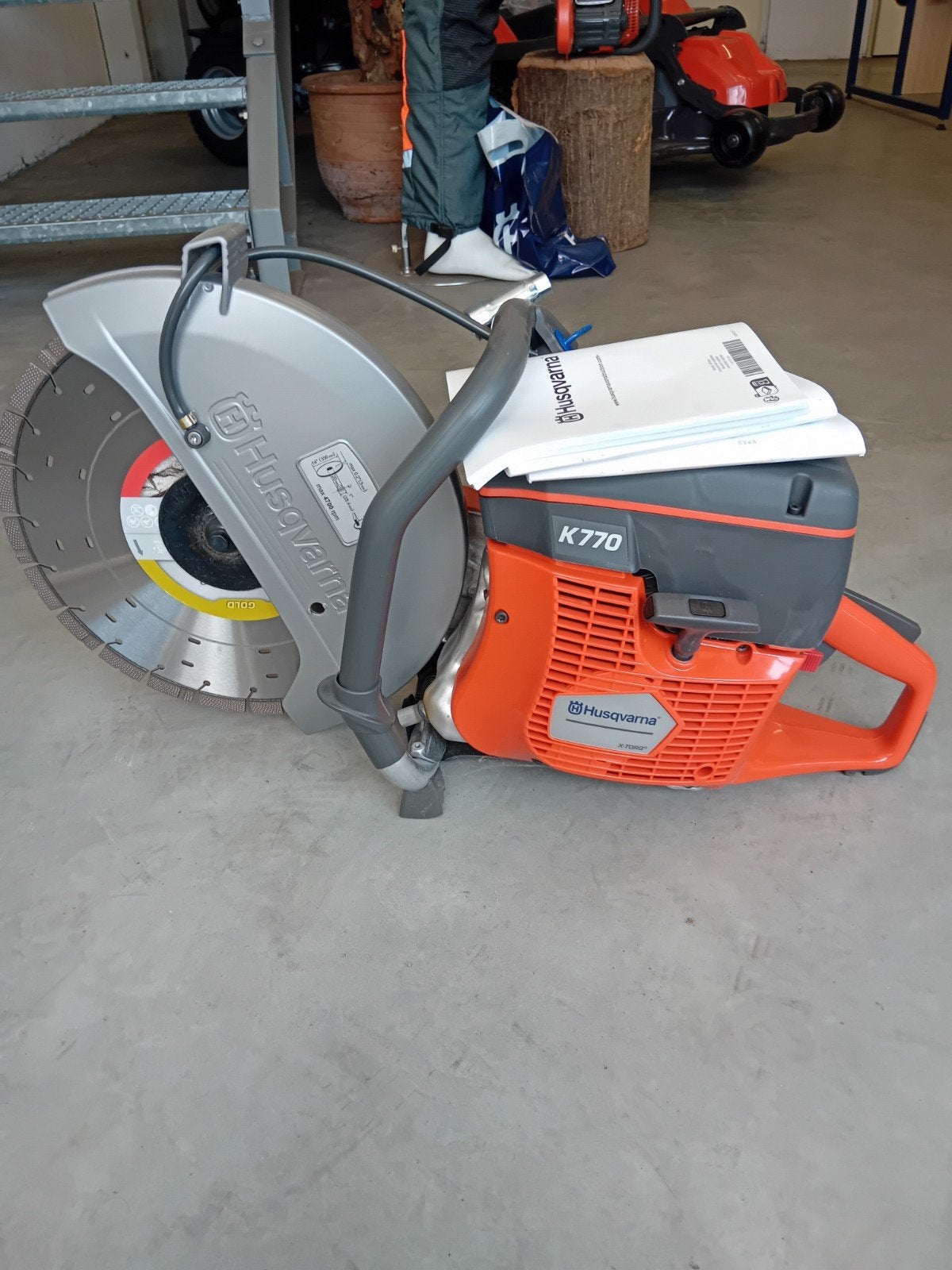 Nieuwe Husqvarna K770 doorslijper - Krachtige betonzaag, Ophalen of Verzenden, Nieuw, Husqvarna