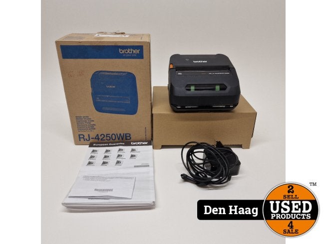 Brother RJ-4250WB Mobile Printer | Nette staat, Brother, Nieuw, https://www.brother.com/about/contact/, 15-1, Naeshiro-cho, Mizuho-ku, Nagoya 467-8561, Japan
