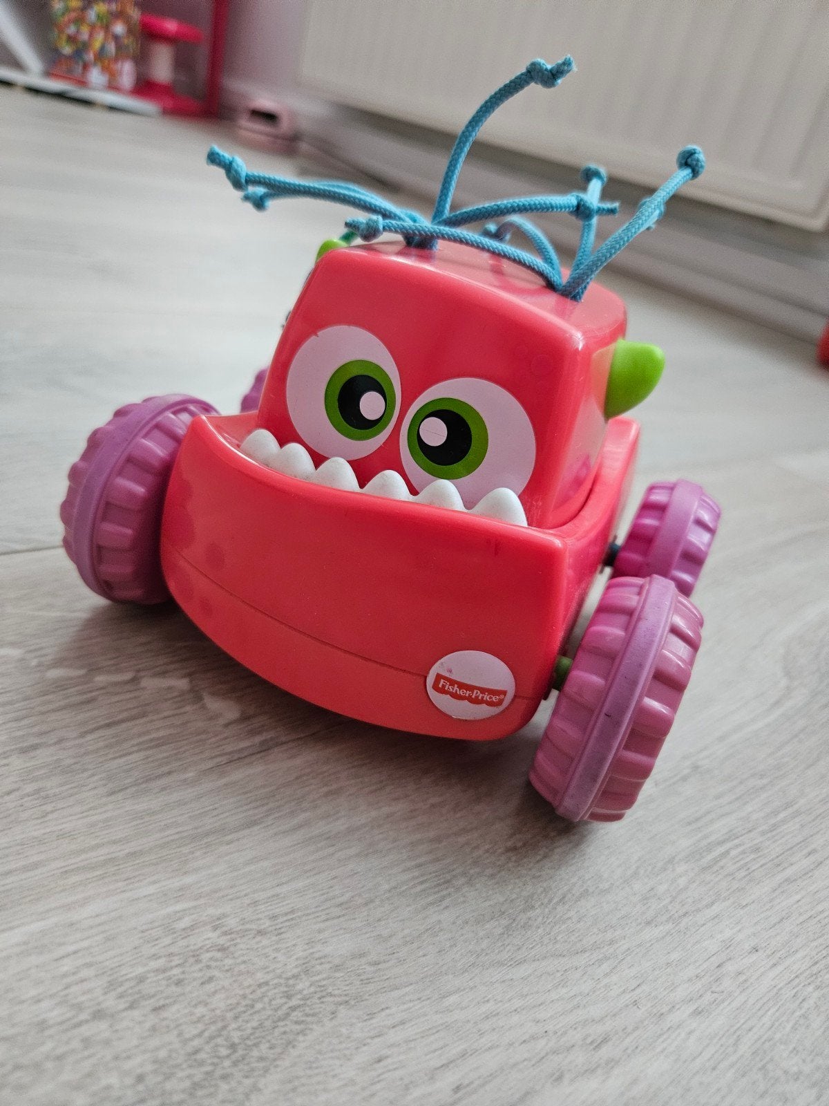 Fisher-Price Duw- of Trekspeelgoed Monster, Ophalen