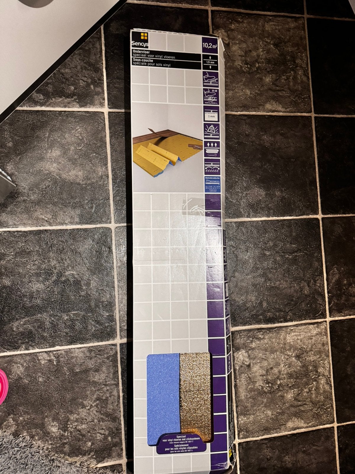 Ondervloer voor pvc of vinyl, Ophalen of Verzenden, Zo goed als nieuw, Overige materialen