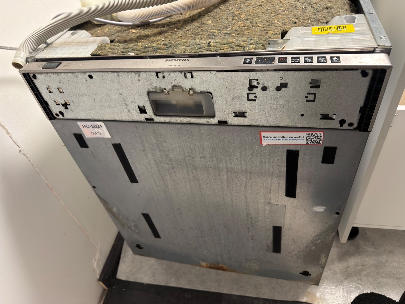 Foto 13 van Bosch SMV85M20 Inbouw Vaatwasser 60cm - Tweedehands