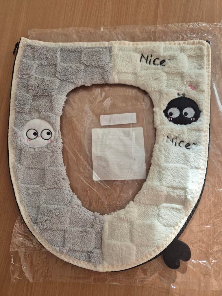 Leuke toiletbrilhoes met cartoon design, Ophalen of Verzenden, Nieuw