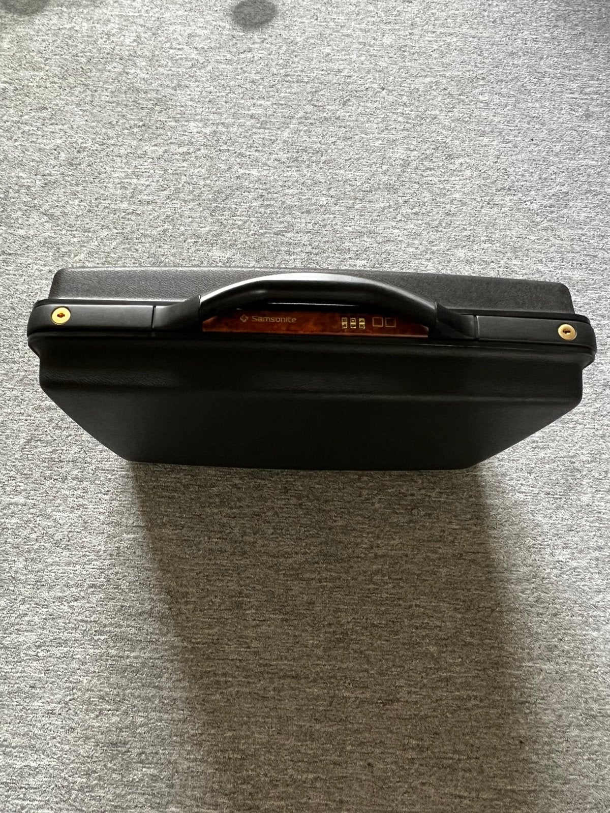 Samsonite zwarte werkkoffer, Ophalen, Zo goed als nieuw, Zwart