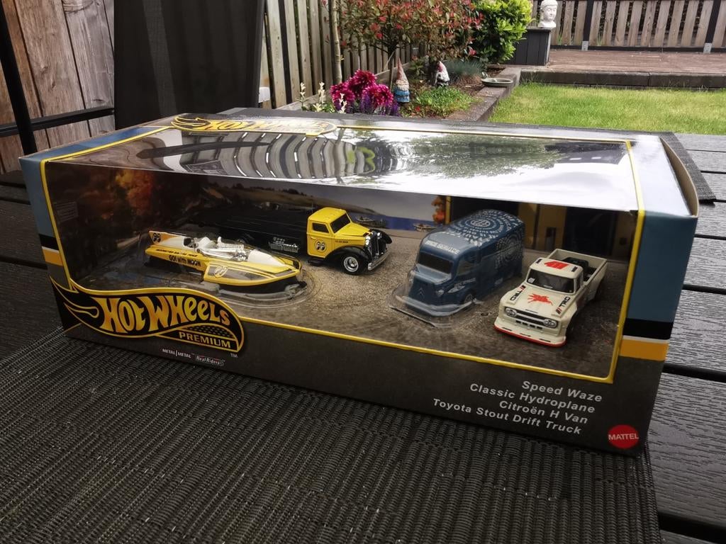 HotWheels Premium-Set / Mooneyes (3), Ophalen of Verzenden, Nieuw, Auto