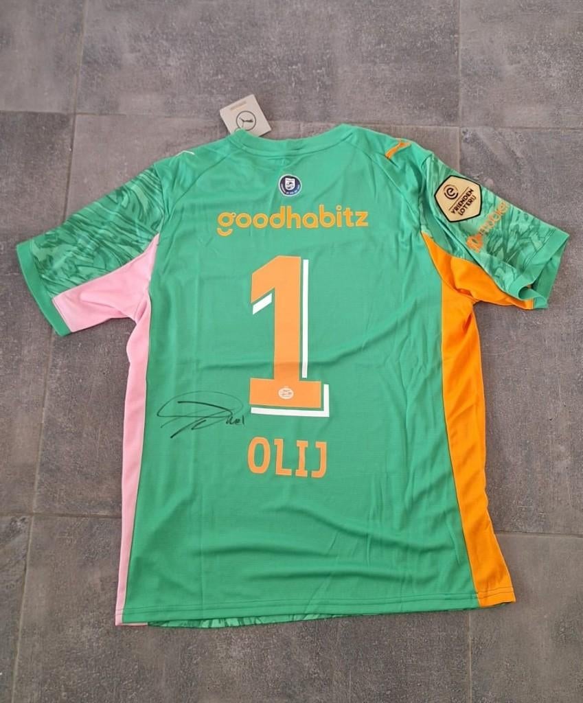 Shirt PSV met originele handtekening; Nick Olij, Ophalen of Verzenden, Nieuw, PSV, Shirt