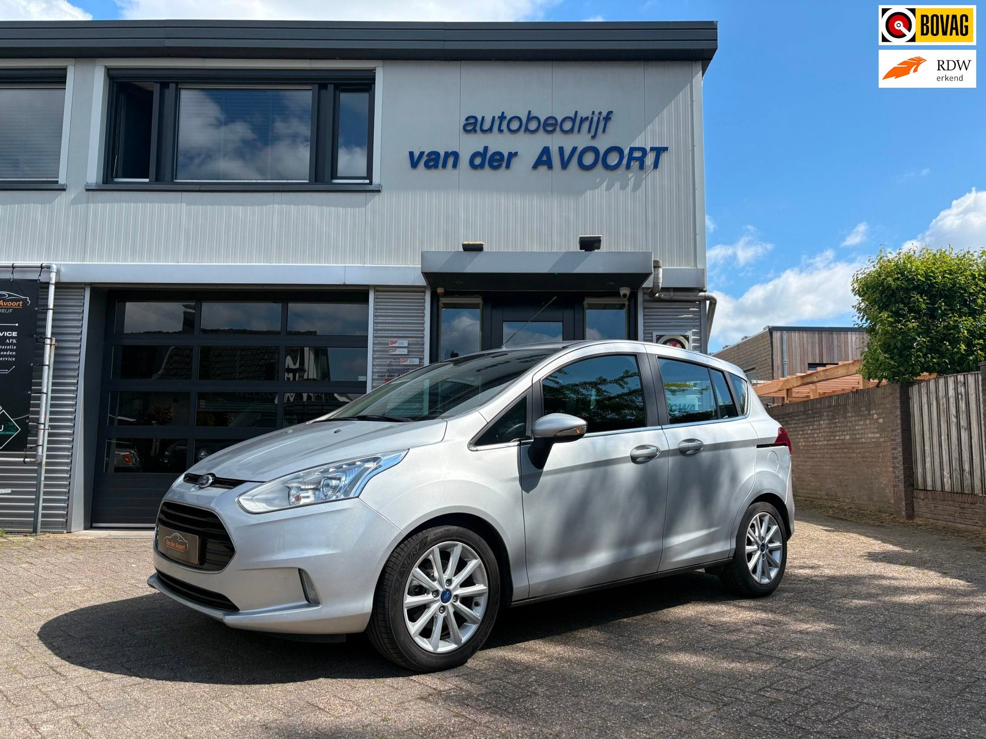Ford B-Max 1.6 TI-VCT Titanium, Auto's, Ford, Stof, Gebruikt, Zwart, 4 cilinders
