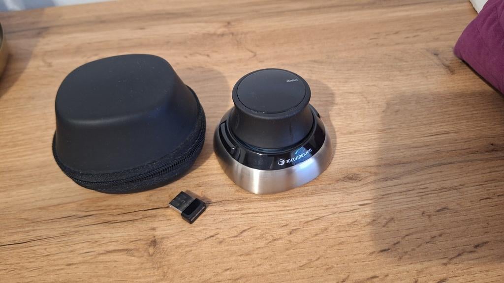 3Dconnexion SpaceMouse Wireless 3D-muis met draagtas, Ergonomisch, Overige typen, Ophalen of Verzenden, Zo goed als nieuw