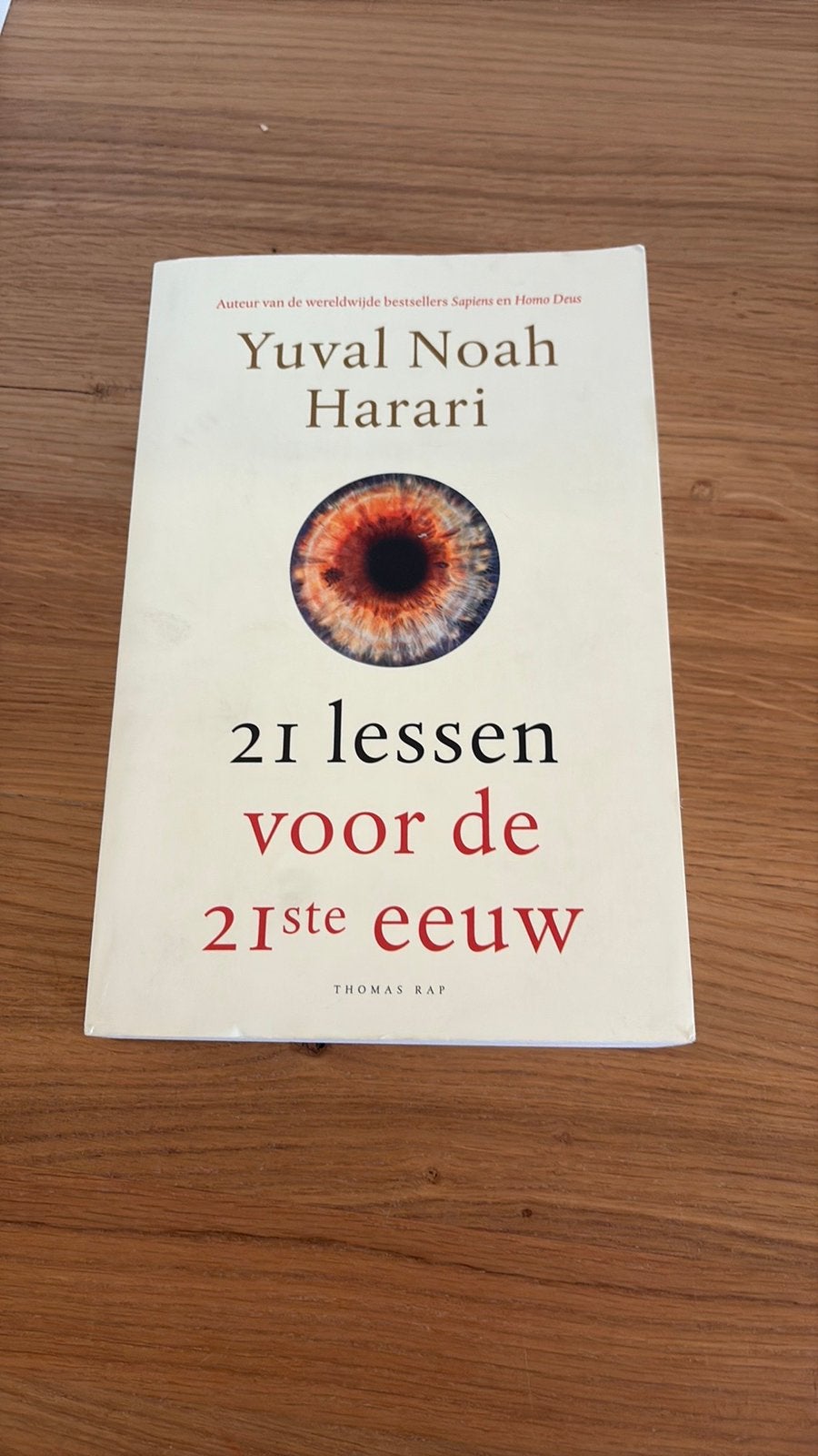 Yuval Noah Harari - 21 lessen voor de 21ste eeuw, Ophalen of Verzenden, Zo goed als nieuw, Nederland