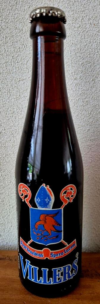 Volle fles 33 cl  VILLERS  ABBAYE klooster bock bier 1997, Ophalen of Verzenden, Zo goed als nieuw, Flesje(s), Overige merken