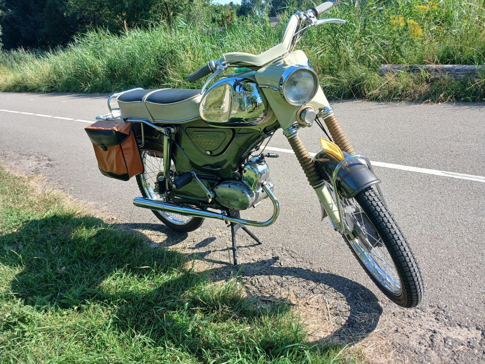 Mooie DKW hummel TS luxus te koop, met kenteken, Fietsen en Brommers, Ophalen, Overige merken