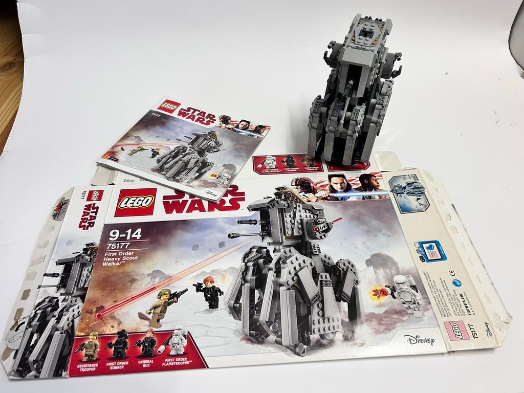 LEGO Star Wars 75177 First Order Heavy Scout Walker, Gebruikt, Star Wars, Lego, Ophalen of Verzenden