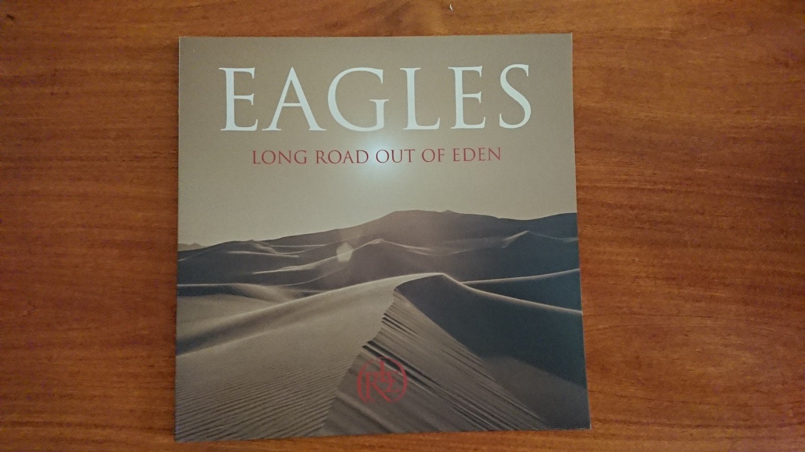 LP Hoes Long Road out of Eden van The Eagles, Ophalen of Verzenden, 12 inch, Overige typen, Gatefold hoes