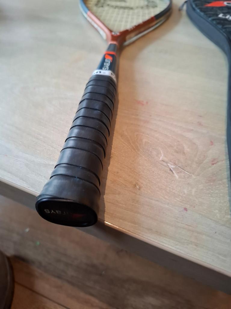 Grays Light Blue 155 Squash Racket met hoes, Sport en Fitness, Squash, Info@grays-hockey.com, Met hoes, Ophalen of Verzenden, Grays International, Station Road, Robertsbridge, East Sussex, TN32 5DG, UK