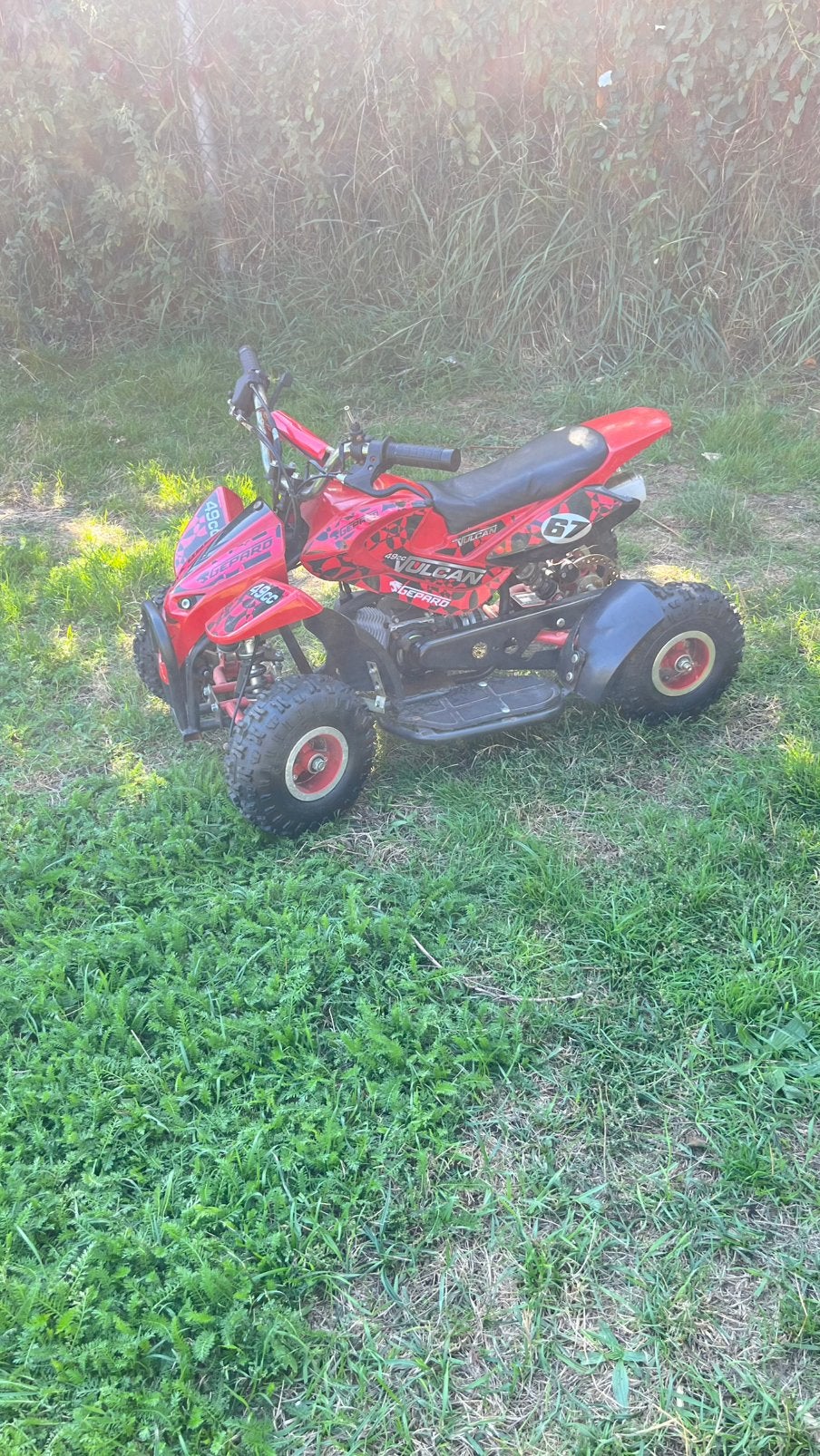 Gepard 49cc mini quad, Fietsen en Brommers, Minibikes, Midibikes en Pitbikes, Ophalen, Zo goed als nieuw, Overige typen