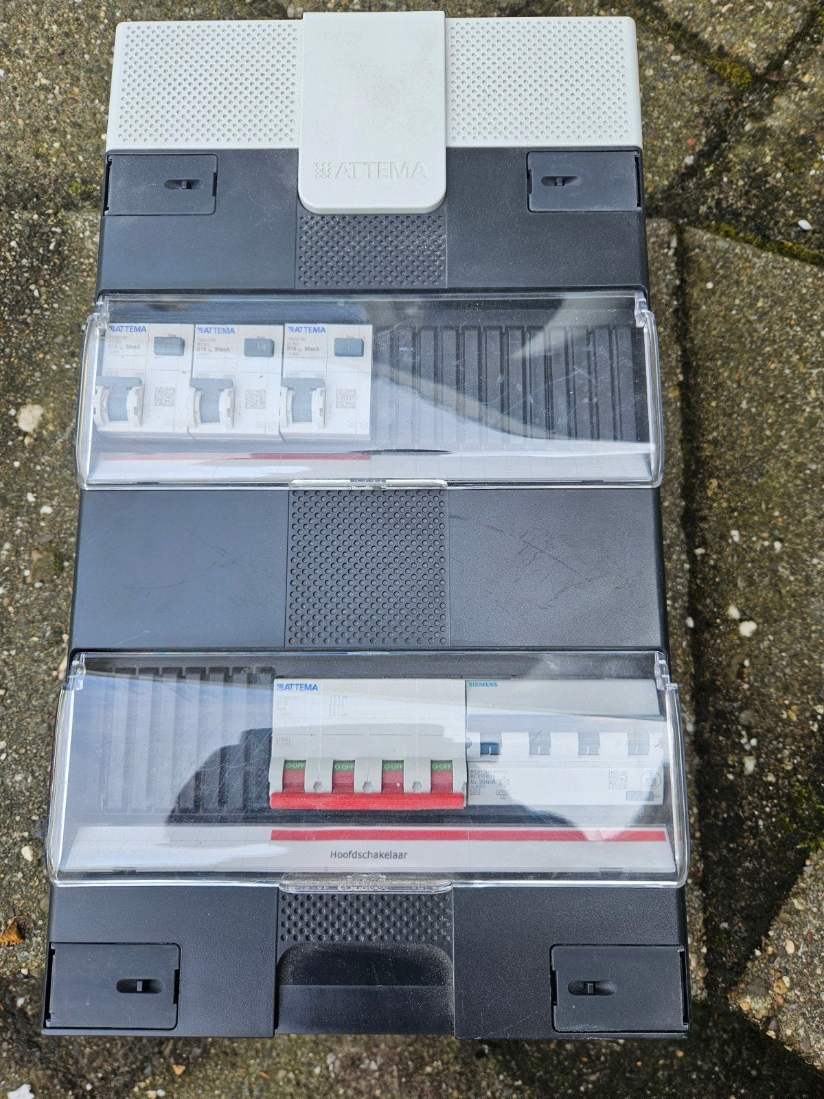 Nieuwe 3 fase groepenkast met Attema en Siemens componenten, Ophalen of Verzenden