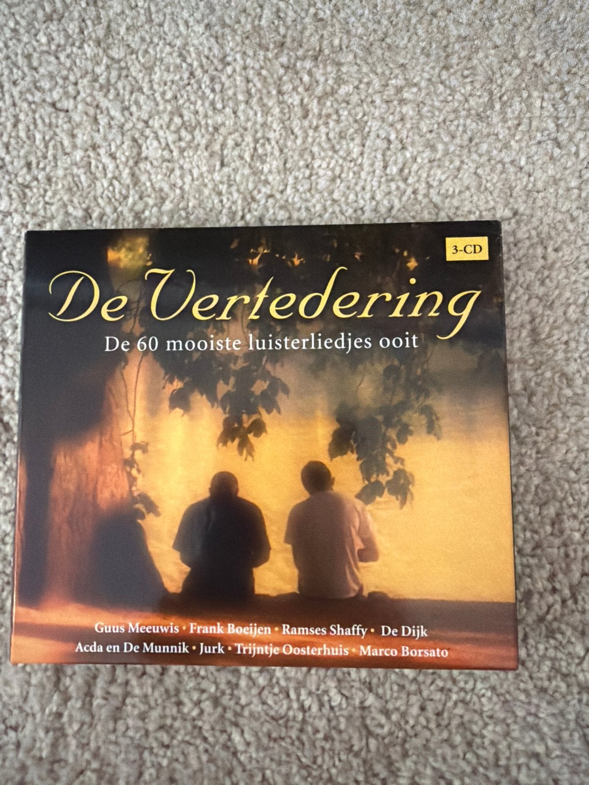 De Vertedering - De 60 mooiste luisterliedjes ooit (3-CD), Gebruikt, Boxset, Ophalen of Verzenden, Inclusief boekje