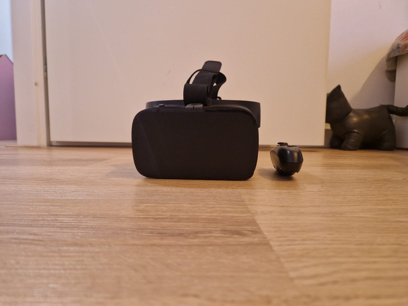 Universele VR bril voor mobiele telefoon, Spelcomputers en Games, Virtual Reality, Ophalen of Verzenden, Zo goed als nieuw, Telefoon