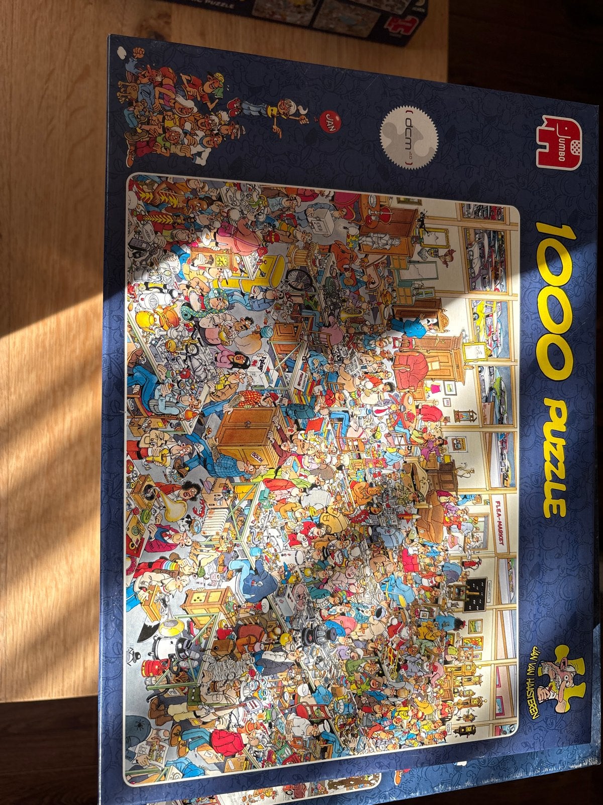 Jan van Haasteren Puzzel - 1000 stukjes - De Kermis, Ophalen, 500 t/m 1500 stukjes, Zo goed als nieuw, Legpuzzel