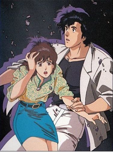 city hunter (japans) muziek cd's te koop., Ophalen, Zo goed als nieuw