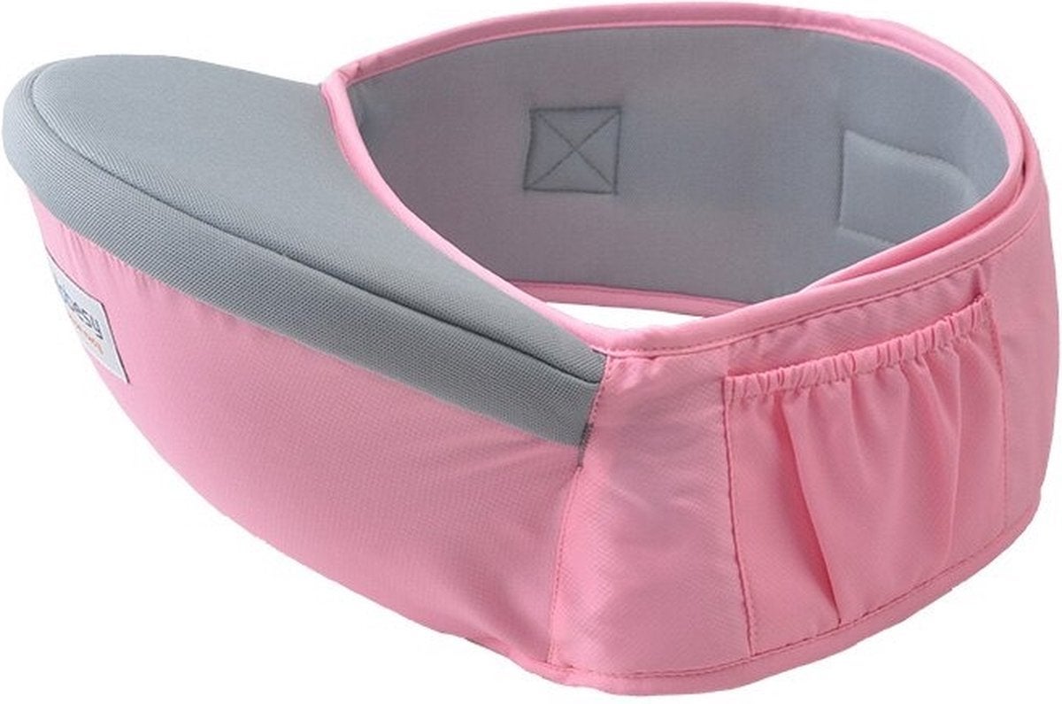 Roze Ainomi Heupdrager voor Baby's, Kinderen en Baby's, Babydragers en Draagdoeken, Overige merken, Buik of Rug, Ophalen of Verzenden