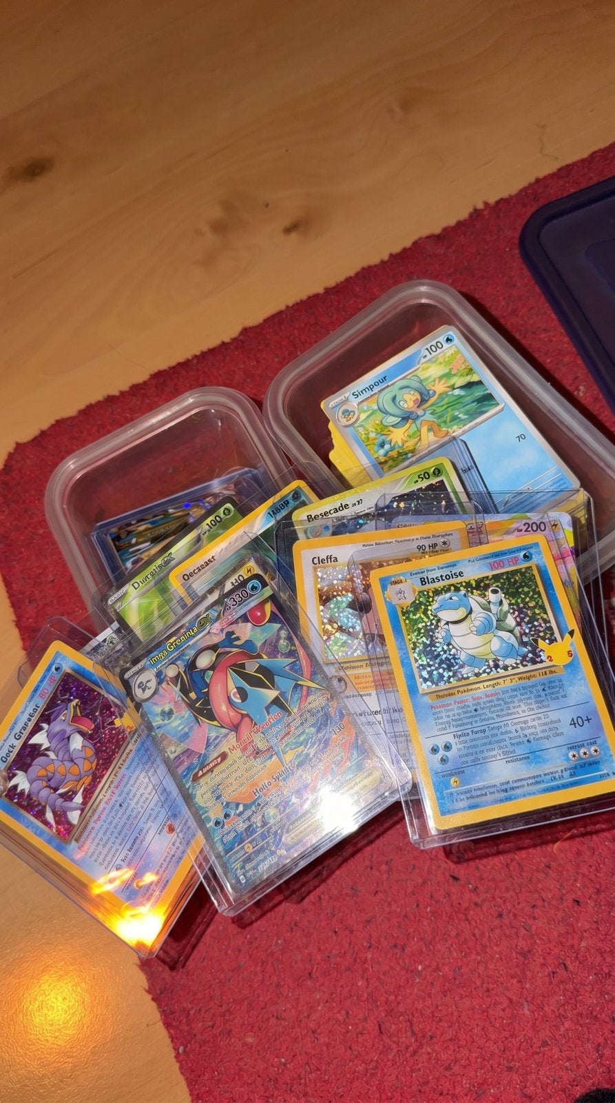 Partij Pokémon kaarten, Ophalen of Verzenden, Zo goed als nieuw, Meerdere kaarten
