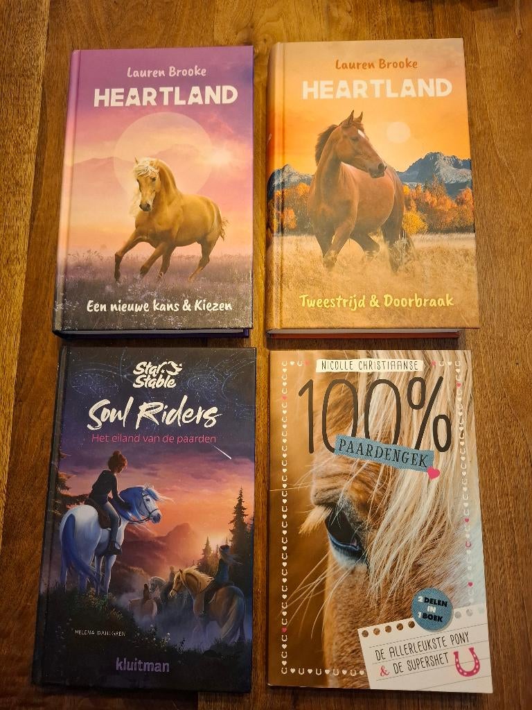 4 superleuke paardenboeken heartland star stable paardengek, Boeken, Kinderboeken | Jeugd | 10 tot 12 jaar, Ophalen of Verzenden