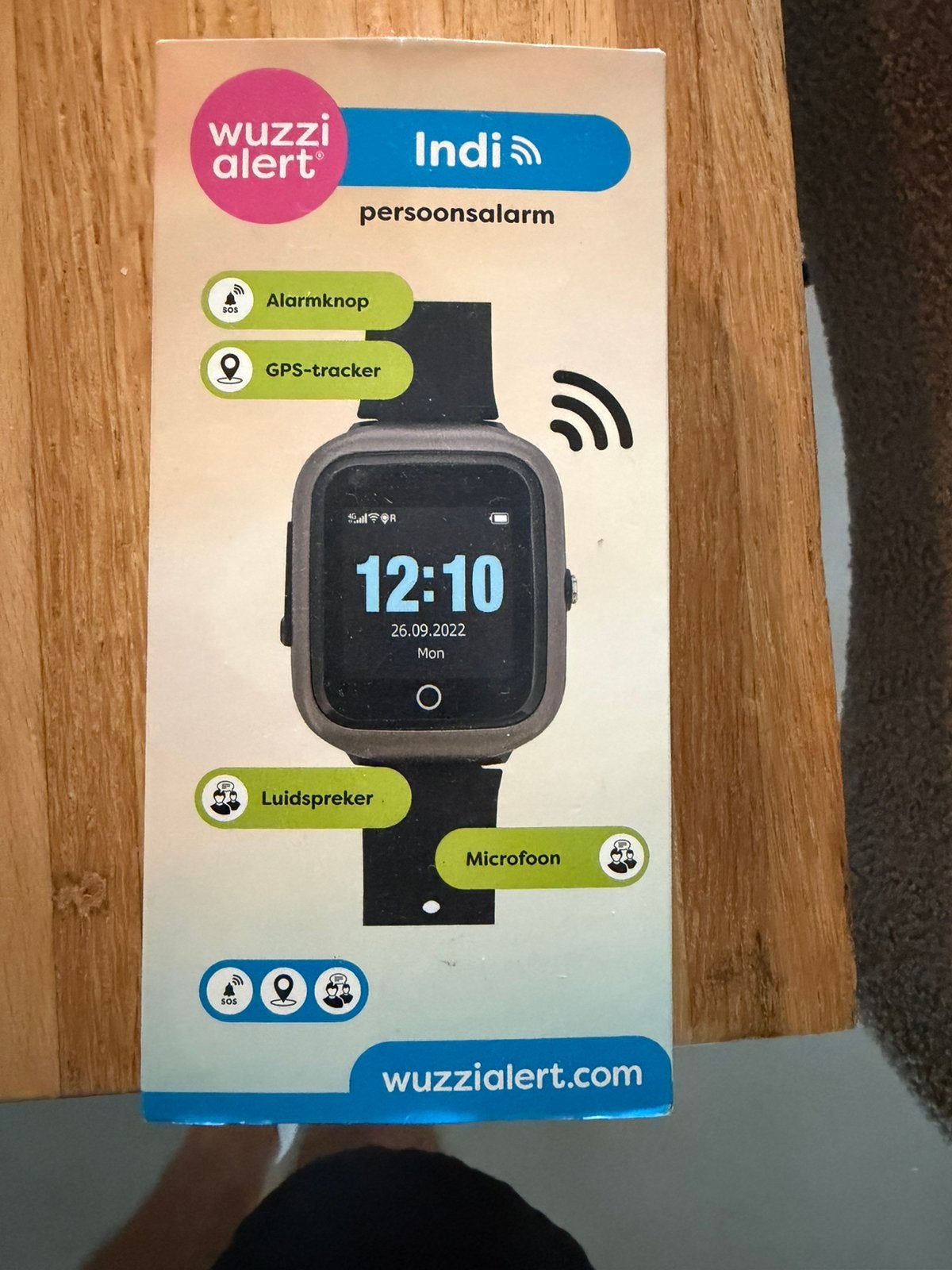 Wuzzi alert persoonsalarm horloge, Ophalen of Verzenden, Gebruikt