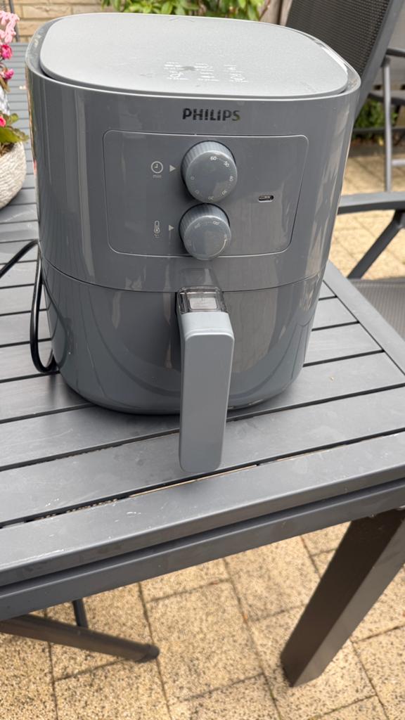 Philips Airfryer - Zo goed als nieuw!, Ophalen, Zo goed als nieuw, Grijs