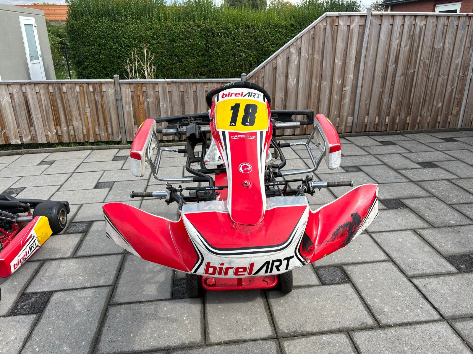 Birel Junior Kart Frame - Ideaal voor jonge coureurs, Ophalen, Gebruikt, Onderdelen Kart