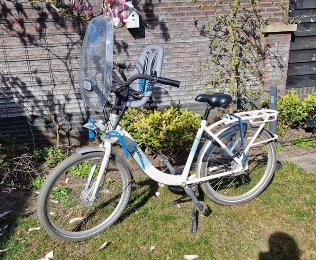 Heerlijk fietsende Mio Giant Moederfiets M met Yipp Stoeltje, Fietsen en Brommers, Ophalen, Gebruikt, Giant, Versnellingen