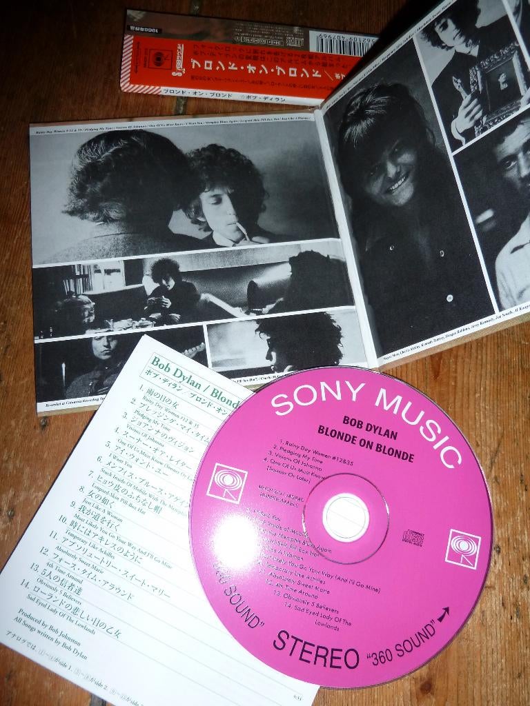 cd Bob Dylan Blonde On Blonde Japan - mini LP-sleeve CD, Ophalen of Verzenden, Zo goed als nieuw