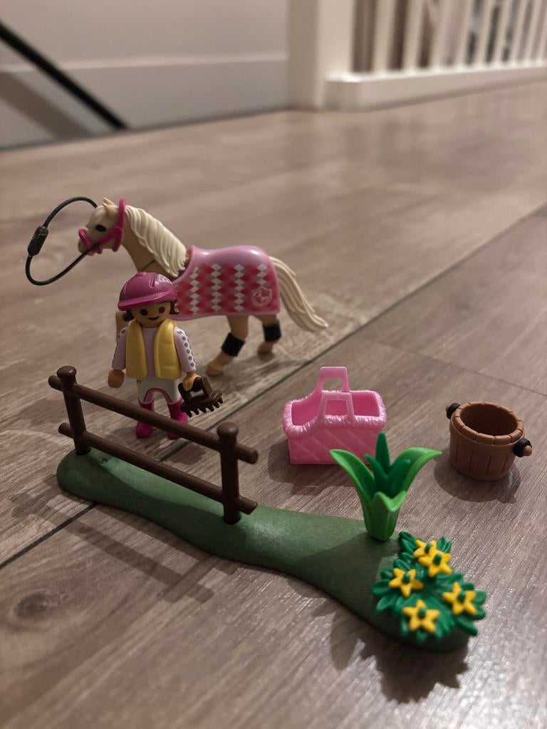 Playmobil paarden en koets set, Ophalen of Verzenden, Zo goed als nieuw