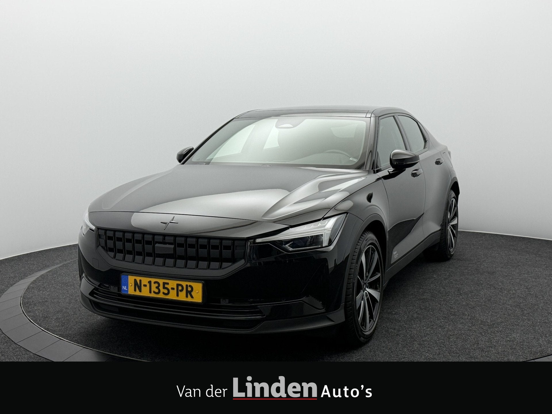 Polestar 2 Long Range Single Motor 78 kWh SOH 93,8% | Warmte, Polestar 2, Stof, Gebruikt, Zwart