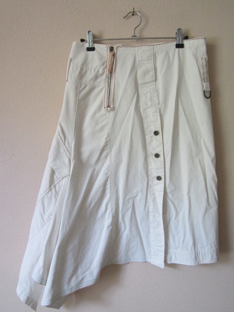 M.F Girbaud design rok maat 36.....top aanbieding!, Verzenden, Wit, Zo goed als nieuw, Maat 36 (S)