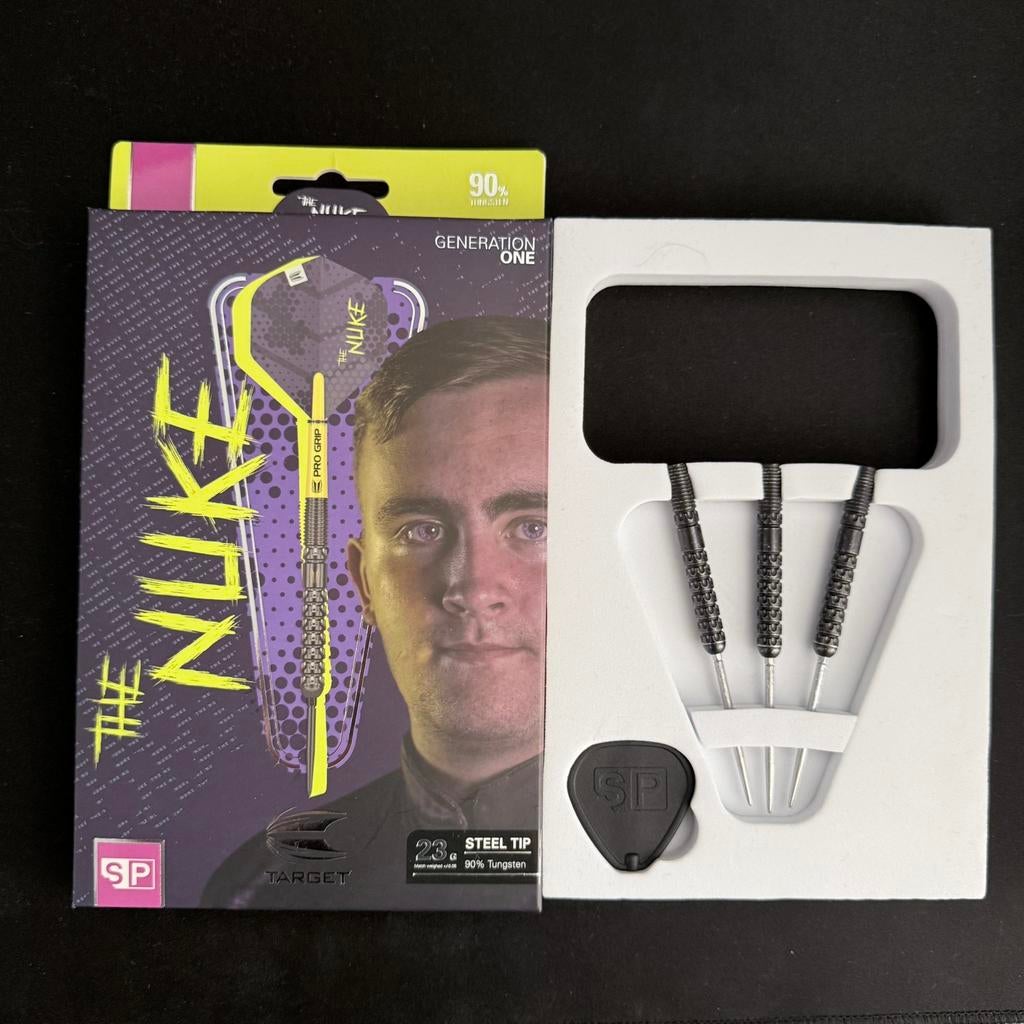 Luke Littler Gen1 darts, Verzenden, Zo goed als nieuw, Pijlen