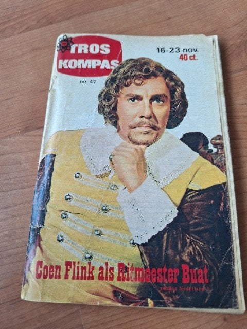 Tros Kompas 1968 Coen Flink Gert & Hermien Mieke Bos de Sint, Boeken, Ophalen of Verzenden, Gelezen, Muziek, Film of Tv