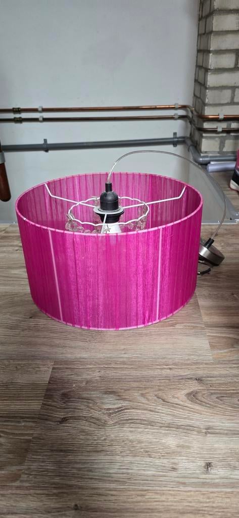 Meisjes plafond lamp, Ophalen, Gebruikt, Rond
