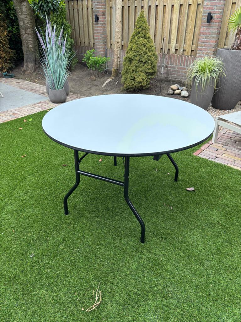 Inklapbare tafel, Huis en Inrichting, Tafels | Eettafels, Ophalen, 100 tot 150 cm, Rond, 50 tot 100 cm