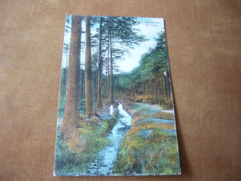 GINNEKEN  =  MASTBOSCH  BRIEFKAART 1908, Ophalen of Verzenden, Voor 1920, Gelopen, Noord-Brabant