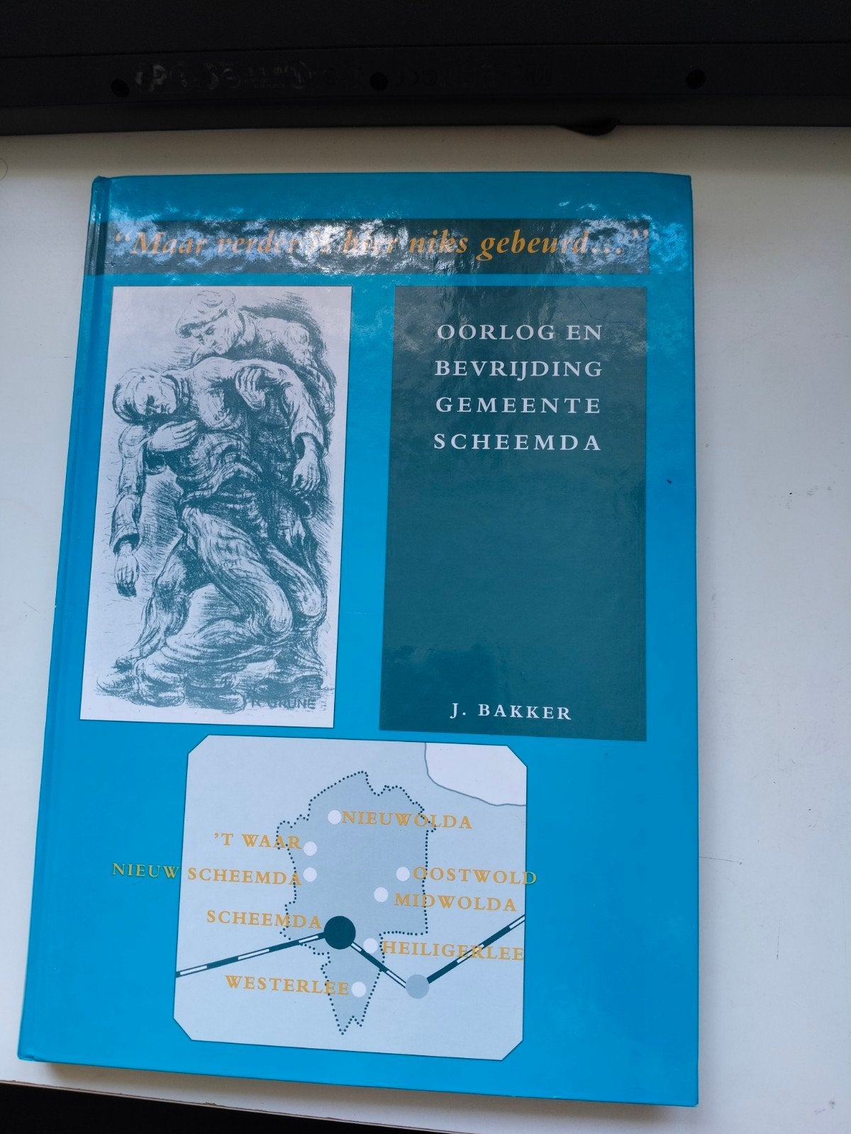 Oorlog en Bevrijding Gemeente Scheemda - J. Bakker, Boeken, Verzenden, Tweede Wereldoorlog, Zo goed als nieuw, Overige onderwerpen