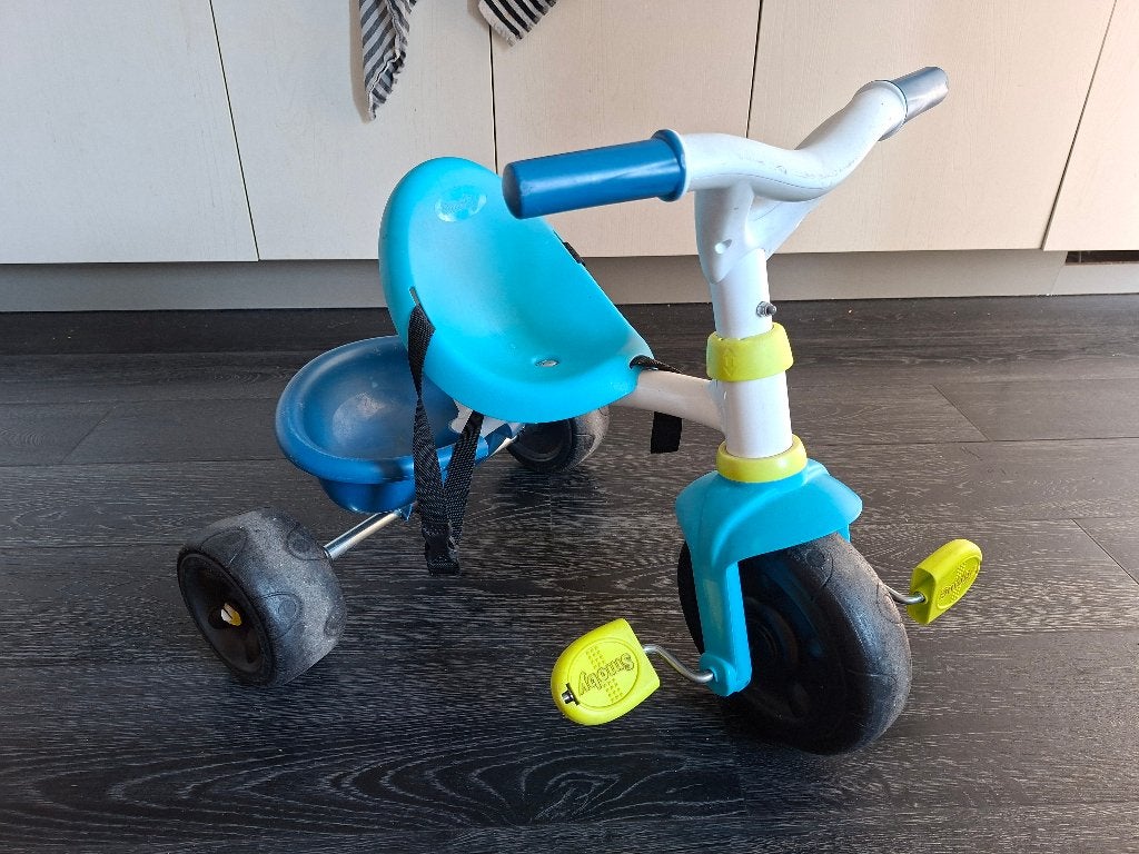 Driewieler met duwstang, Ophalen, Gebruikt, Minder dan 16 inch