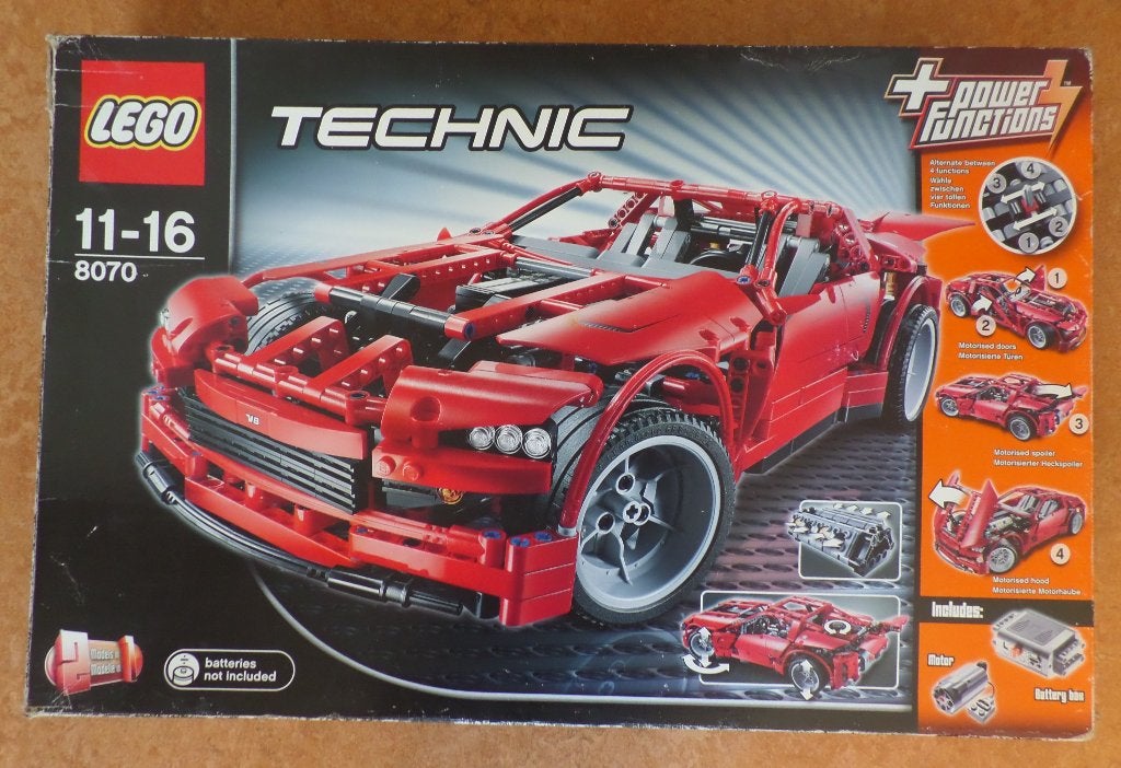 Lego Technic Ferrari 8070, Kinderen en Baby's, Speelgoed | Duplo en Lego, Compleet, Lego, Ophalen of Verzenden, Zo goed als nieuw