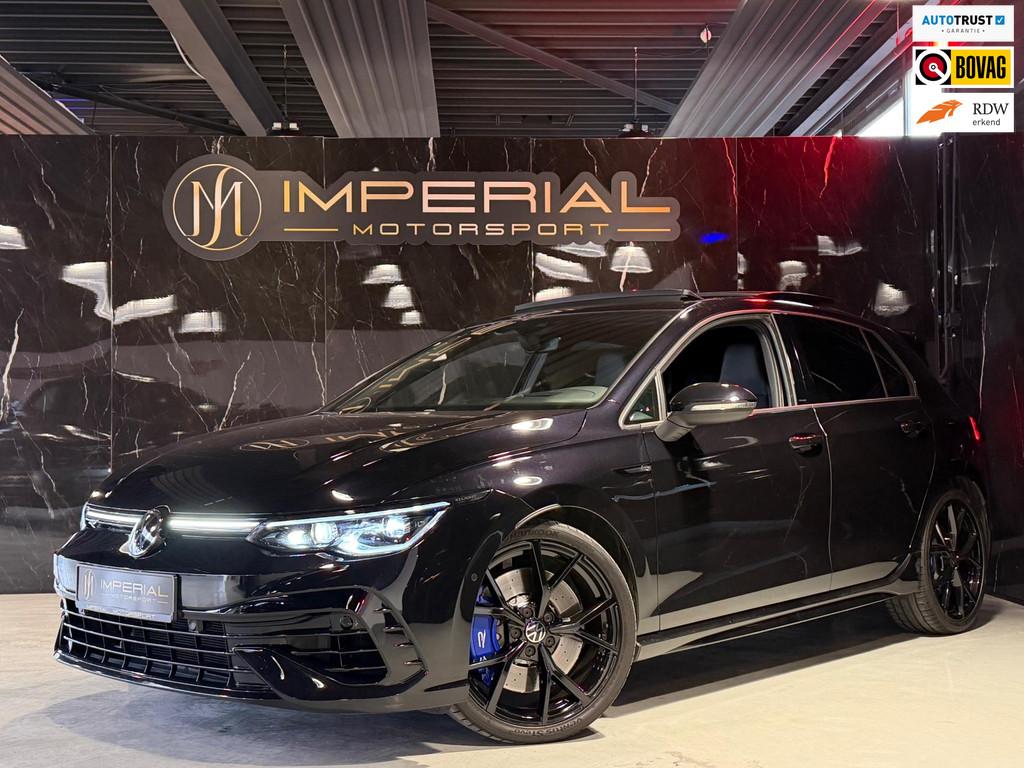 Volkswagen Golf 2.0 TSI R 4Motion |AKRA|Pano|HUD|HMK|CAM|MEM, Automaat, Gebruikt, Zwart, 4 cilinders