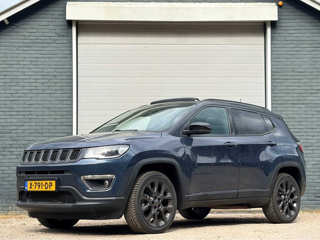 Jeep - 2021 - Compass - 4xe 240 Hyb. Trailh. - Personenauto, Auto's, Jeep, Automaat, Euro 6, 4 cilinders, Blauw