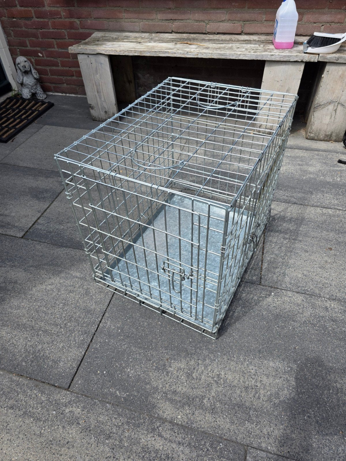 Honden bench klein, Dieren en Toebehoren, Ophalen, Zo goed als nieuw