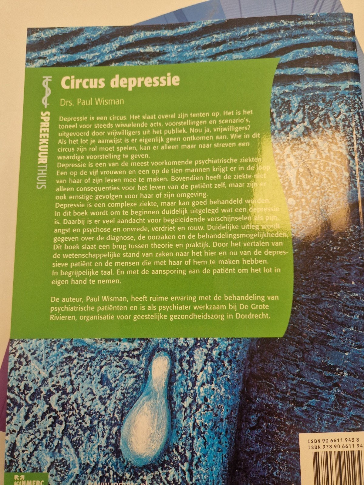 Circus Depressie - Dr. Paul Wisman (Boek), Boeken, Ophalen of Verzenden, Nieuw, Dr. Paul Wisman, Nederland