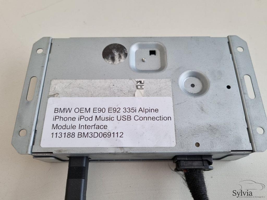 Alpine iphone ipod music USB interface BMW 3-Serie E90 E92 1, Ophalen of Verzenden, -, -, -
