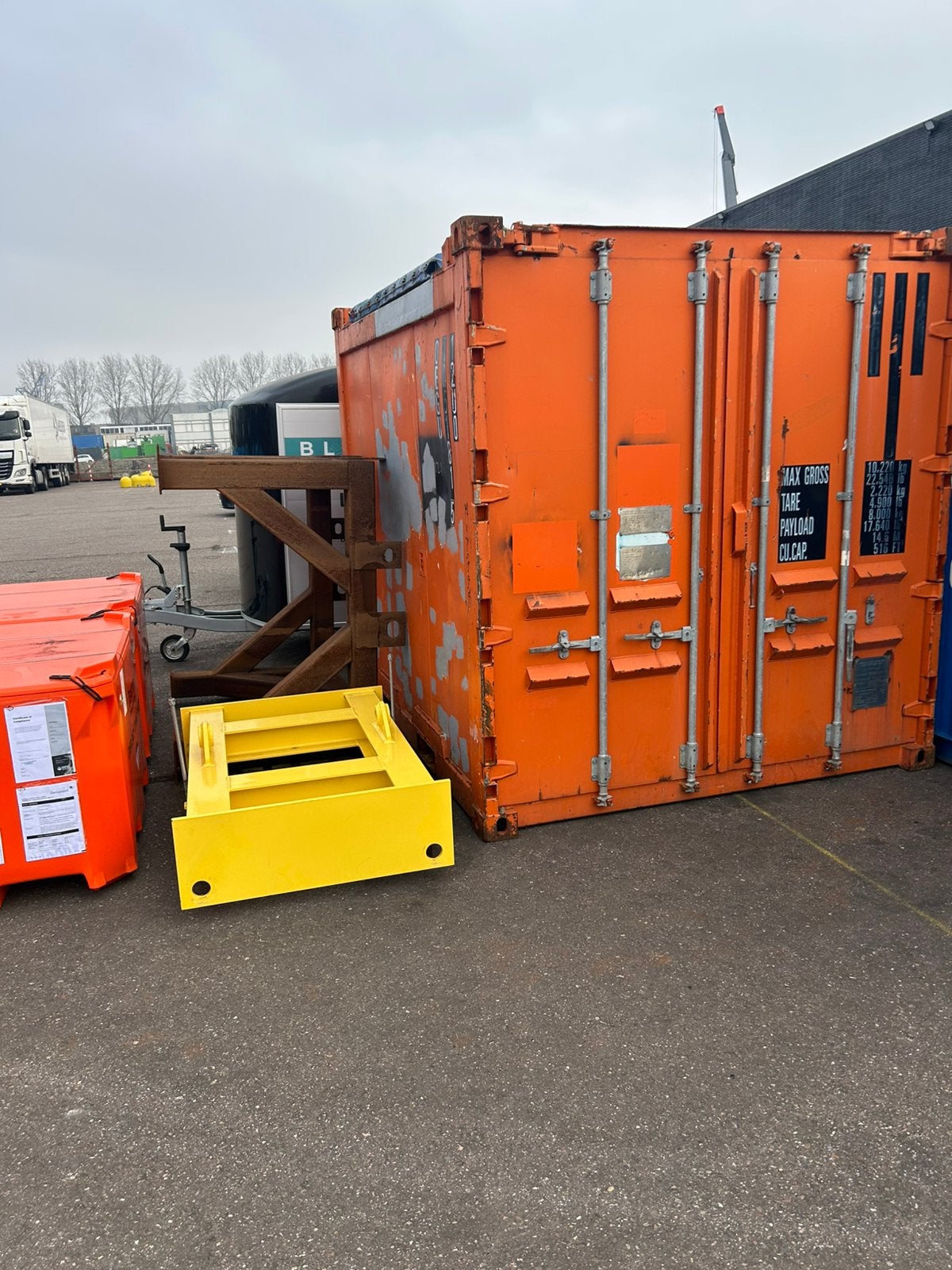 10FT ex offshore container, Ophalen, X, X, X