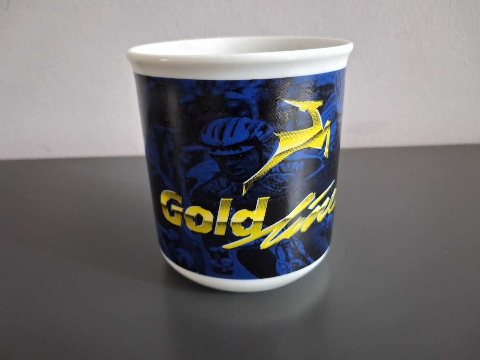 Gazelle Gold Line Mok - Fietsen vintage, Ophalen of Verzenden, Zo goed als nieuw, Meerkleurig, Steen/keramiek